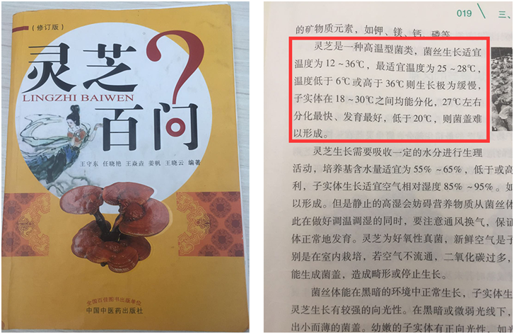 专家披露:低温环境是灵芝生长的不利因素